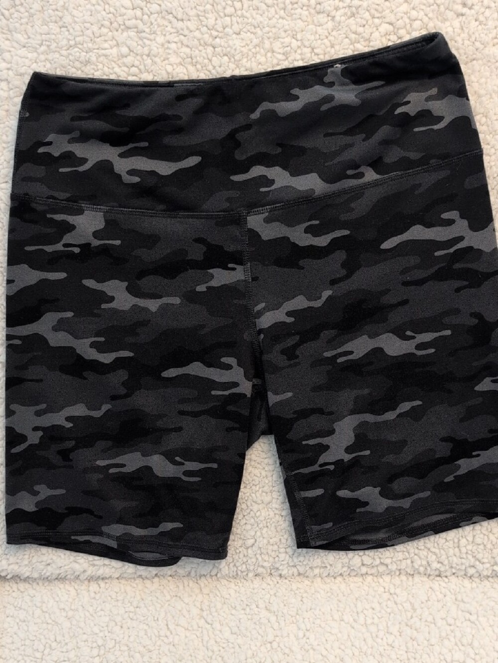 (2) Pack Maurices Bike Shorts in Olive Green & Black Camo - Picture 4 of 5